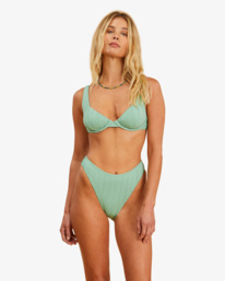 0 Salty Blonde Sunset Rib Havana - Bikini Bottoms for Women Green F3SB18BIF2 Billabong