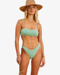 0 Salty Blonde Sunset Rib Isla - Bikini Bottoms for Women Green F3SB19BIF2 Billabong