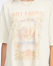 7 Under The Sun - T-shirt para Mulher Branco F3SS39BIF2 Billabong