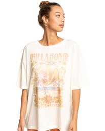 3 Under The Sun - T-shirt para Mulher Branco F3SS39BIF2 Billabong