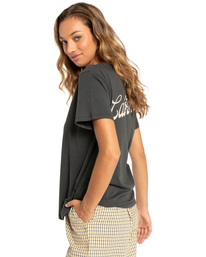 4 First - T-Shirt voor Dames Black F3SS41BIF2 Billabong