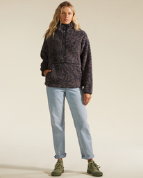 3 Switchback - Polar de cuello alto para Mujer Negro F3WA12BIF2 Billabong