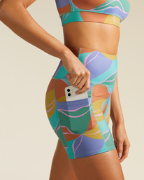 5 Summit 5" - Wielrennersbroek voor Dames  F3WK02BIF2 Billabong