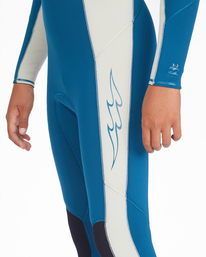 5 3/2mm Absolute - Chest-Zip-Neoprenanzug für Jungen Grün F43B33BIF2 Billabong