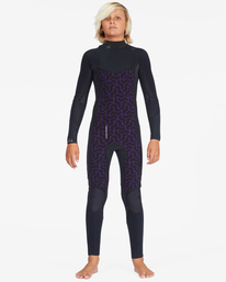 6 3/2mm Absolute - Chest-Zip-Neoprenanzug für Jungen Grün F43B33BIF2 Billabong
