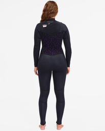 7 3/2mm Synergy - Traje de Surf con Cremallera en el Pecho para Mujer Negro F43F33BIF2 Billabong