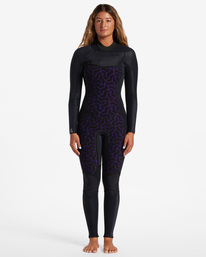 1 3/2mm Synergy - Traje de Surf con Cremallera en el Pecho para Mujer Negro F43F33BIF2 Billabong