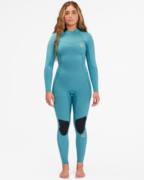 0 3/2mm Synergy - Back Zip Wetsuit for Women  F43F37BIF2 Billabong