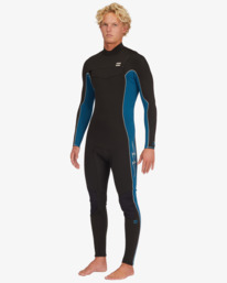 7 3/2mm Absolute 2022 - Muta con zip sul petto da Uomo Green F43M23BIF2 Billabong