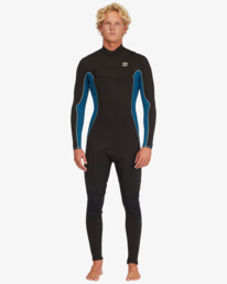 9 3/2mm Absolute 2022 - Muta con zip sul petto da Uomo Green F43M23BIF2 Billabong
