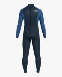 1 3/2mm Intruder - Back Zip Wetsuit for Men Blue F43M93BIF2 Billabong