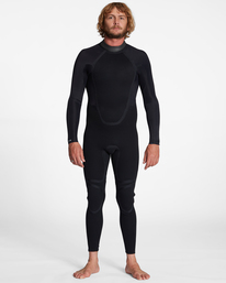 4 3/2mm Intruder - Back-Zip-Neoprenanzug für Männer Schwarz F43M93BIF2 Billabong