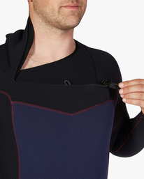 6 4/3mm Revolution - Combinaison de surf zip poitrine pour Homme Bleu F44M15BIF2 Billabong