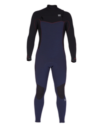 10 4/3mm Revolution - Combinaison de surf zip poitrine pour Homme Bleu F44M15BIF2 Billabong