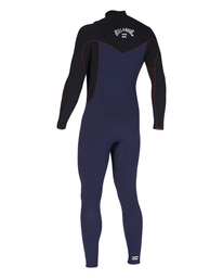 12 4/3mm Revolution - Combinaison de surf zip poitrine pour Homme Bleu F44M15BIF2 Billabong
