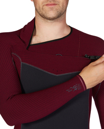 12 4/3mm Revolution - Chest Zip Wetsuit for Men Multi F44M15BIF2 Billabong
