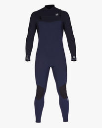 3 4/3mm Furnace Comp 2022 - Combinaison de surf zip poitrine pour Homme Bleu F44M46BIF2 Billabong
