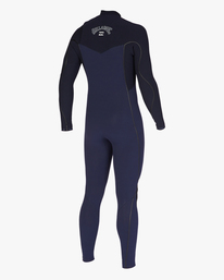 4 4/3mm Furnace Comp 2022 - Combinaison de surf zip poitrine pour Homme Bleu F44M46BIF2 Billabong