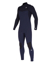 7 4/3mm Furnace Comp 2022 - Combinaison de surf zip poitrine pour Homme Bleu F44M46BIF2 Billabong