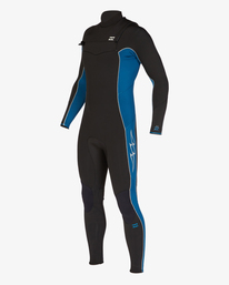 0 5/4mm Absolute 2022 - Chest-Zip-Neoprenanzug f&uuml;r M&auml;nner Gr&uuml;n F45M25BIF2 Billabong