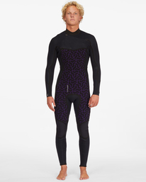 9 5/4mm Absolute 2022 - Chest-Zip-Neoprenanzug f&uuml;r M&auml;nner Gr&uuml;n F45M25BIF2 Billabong