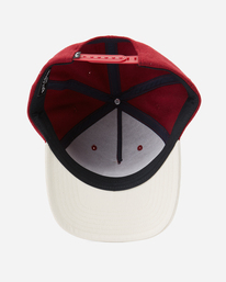 4 Stacked Up - Snapback Cap voor Heren Red F5CM02BIF2 Billabong