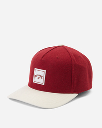1 Stacked Up - Snapback Cap voor Heren Red F5CM02BIF2 Billabong