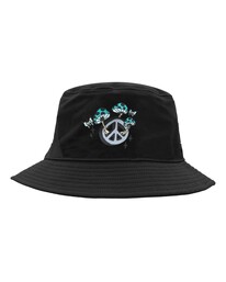 3 Peaceful - Gorro de Pescador Reversible Verde F5HT03BIF2 Billabong