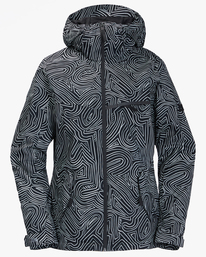 10 A/DIV Eclipse - Technical Snow Jacket for Women Black F6JF18BIF2 Billabong
