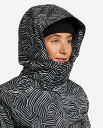 6 A/DIV Eclipse - Technical Snow Jacket for Women Black F6JF18BIF2 Billabong
