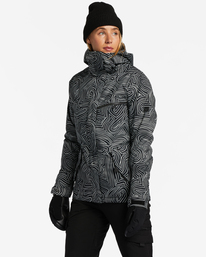 5 A/DIV Eclipse - Technical Snow Jacket for Women Black F6JF18BIF2 Billabong