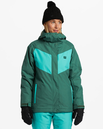 0 A/DIV Good Life - Funktionelle Schneejacke für Frauen Grün F6JF20BIF2 Billabong