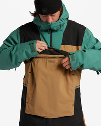 9 Quest - Chaqueta para Nieve para Hombre Verde F6JM21BIF2 Billabong