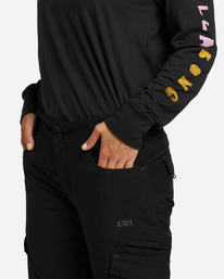 4 A/DIV Nela - Technical Snow Pants for Women Black F6PF07BIF2 Billabong