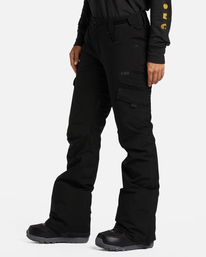 2 A/DIV Nela - Technical Snow Pants for Women Black F6PF07BIF2 Billabong