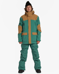 2 Outsider - Calças para a neve para Homem Verde F6PM10BIF2 Billabong