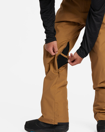 6 Outsider - Snow Pants for Men Brown F6PM10BIF2 Billabong