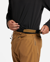 7 Outsider - Snow Pants for Men Brown F6PM10BIF2 Billabong
