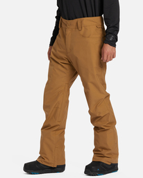 4 Outsider - Snow Pants for Men Brown F6PM10BIF2 Billabong