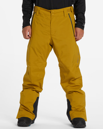 1 Compass - Pantalón para Nieve para Hombre Marron F6PM12BIF2 Billabong
