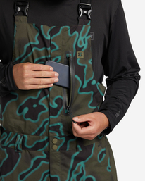 2 Northwest - Salopette de snow pour Homme Gris F6PM13BIF2 Billabong