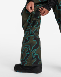 3 Northwest - Salopette de snow pour Homme Gris F6PM13BIF2 Billabong