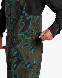 4 Northwest - Salopette de snow pour Homme Gris F6PM13BIF2 Billabong