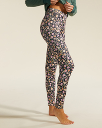 5 Warm Up - Funktionelle Leggings für Frauen Schwarz F6SF11BIF2 Billabong
