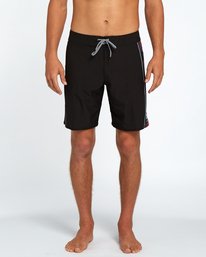 0 D'Bah X Asymetric 18" Boardshort  H1BS36BIP8 Billabong
