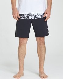 3 Fifty50 Poster Lo Tides 19" Boardshort  H1BS38BIMU Billabong