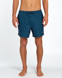 0 Never Surf Laybacks 16" Boardshorts Blue H1LB01BIP8 Billabong
