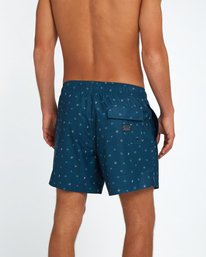 1 Never Surf Laybacks 16" Boardshorts Blue H1LB01BIP8 Billabong