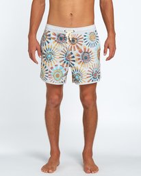 0 73 Line Up Laybacks 16Boardshort Beige H1LB02BIP8 Billabong