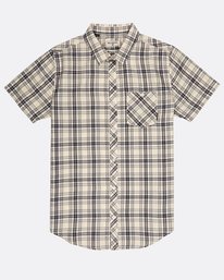 2 All Day Check Shirt Brown H1SH07BIP8 Billabong